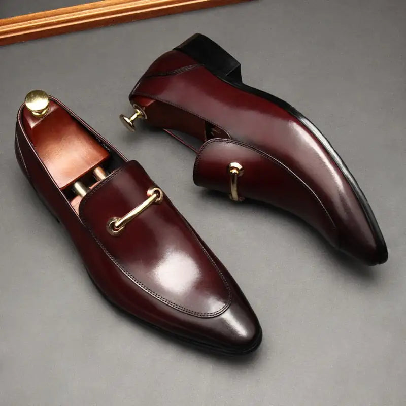 Leather Loafers