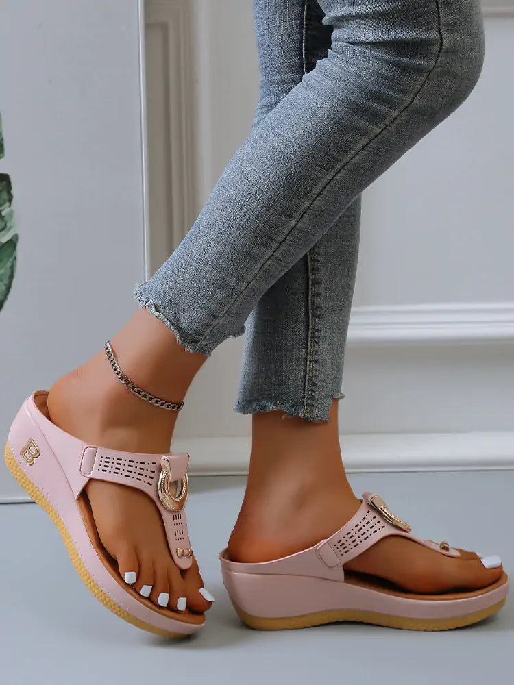 Rome Platform Slippers