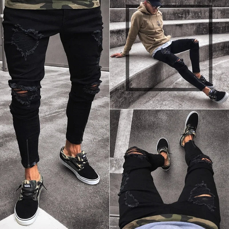 Black Stretch Skinny Jeans