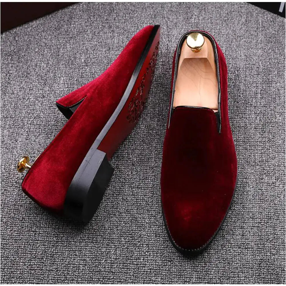 Suede Loafers