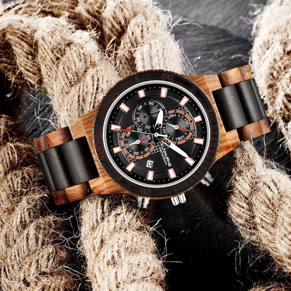 Wooden Quartz Watch