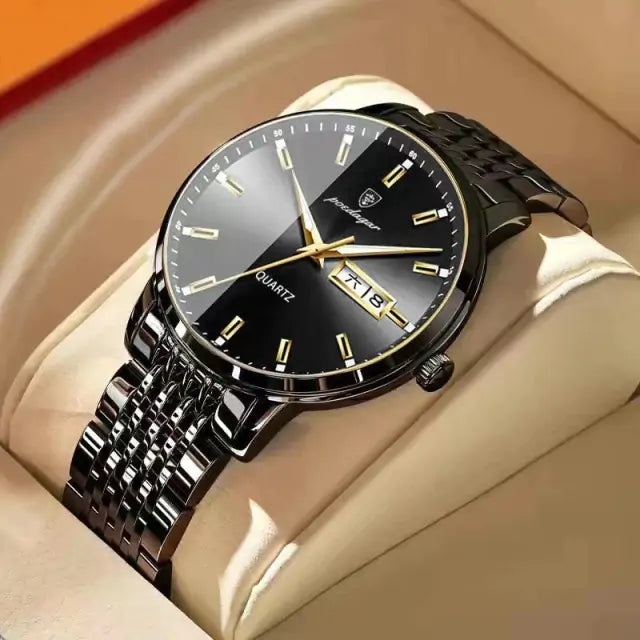 Sleek Stainless Steel Watch