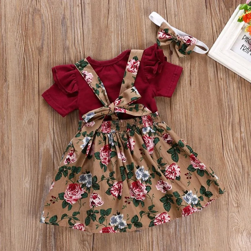Floral Romper Set