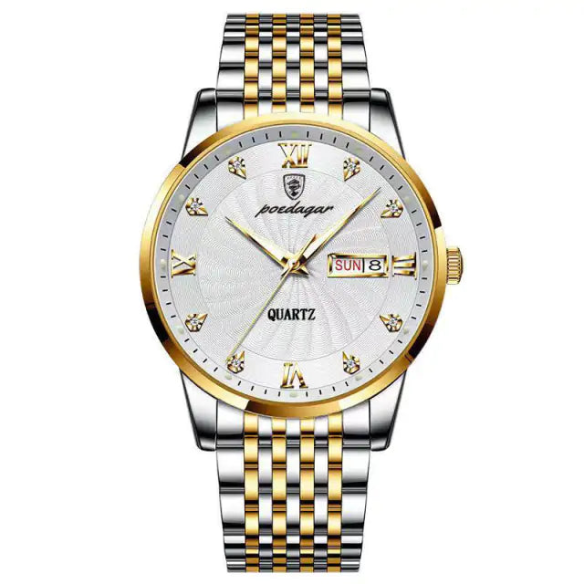Sleek Stainless Steel Watch