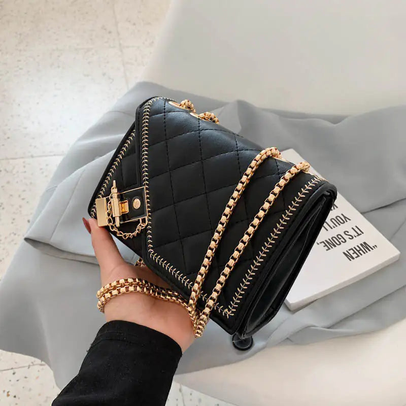 Chain Messenger Crossbody