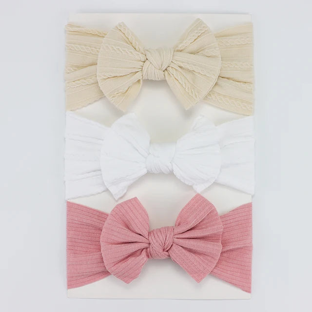 Girl's 3-Piece Bow Set