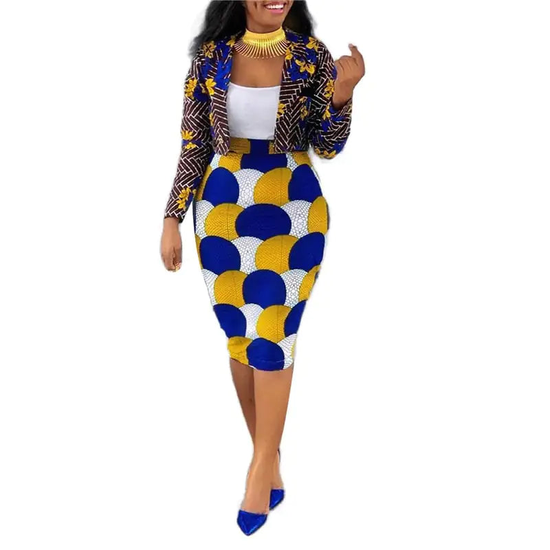 Women's 2-Piece Multicolor Set