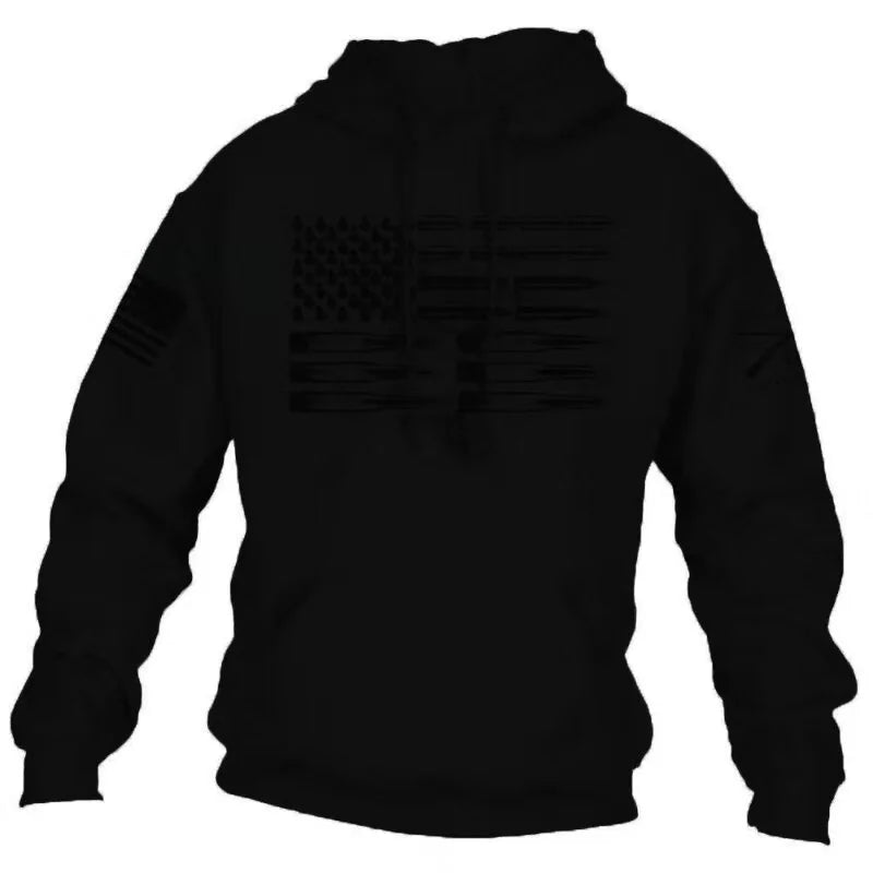 American Flag w/ Bullets Sweatshirt