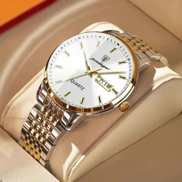 Sleek Stainless Steel Watch
