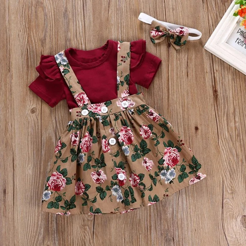 Floral Romper Set