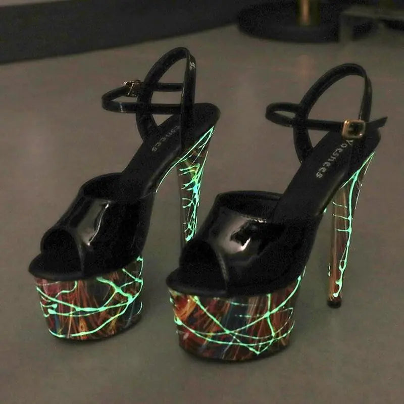 Leather Stilettos