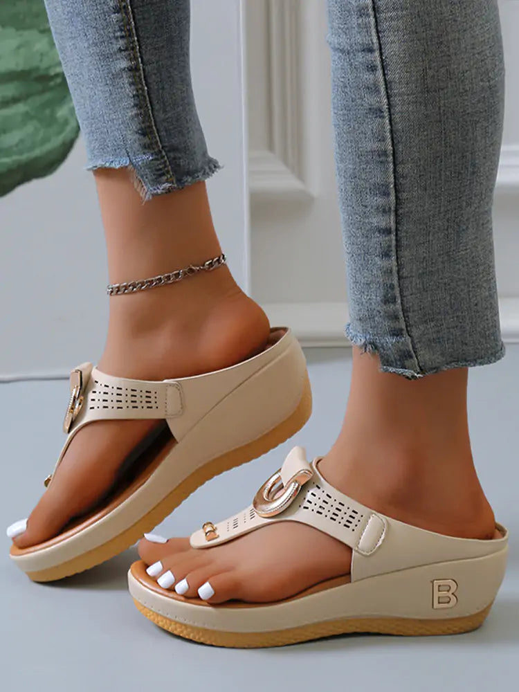 Rome Platform Slippers