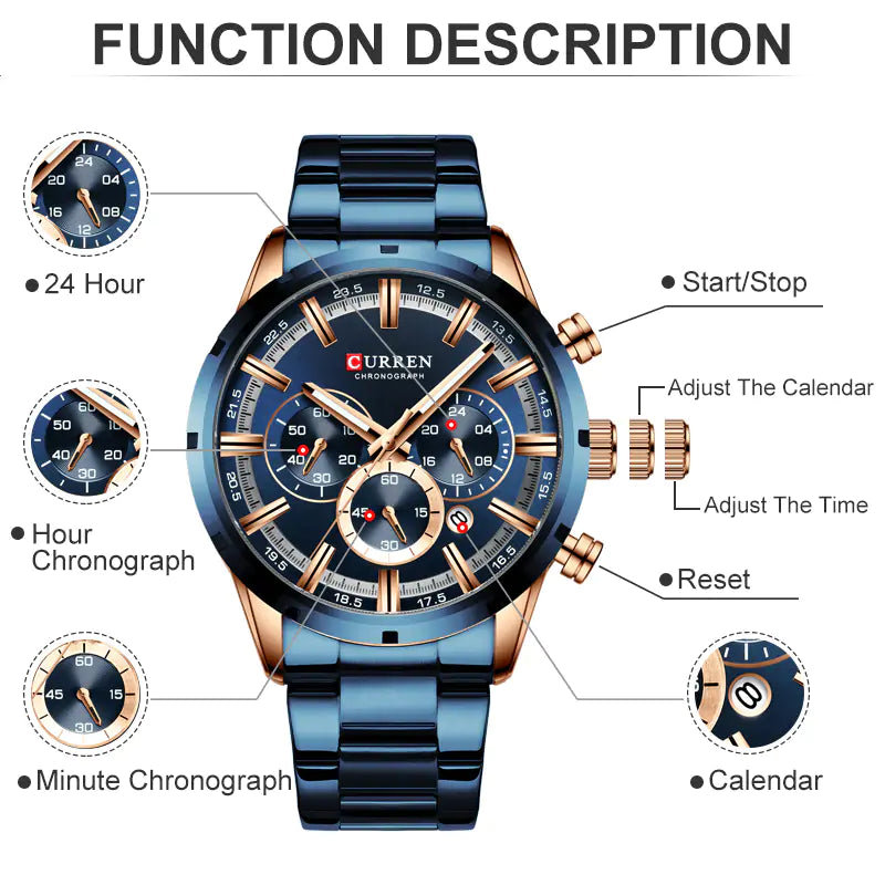 CURREN Quartz Watch