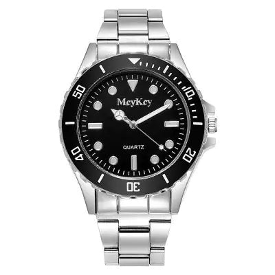 Geneva/McyKcy Stainless Steel Watches