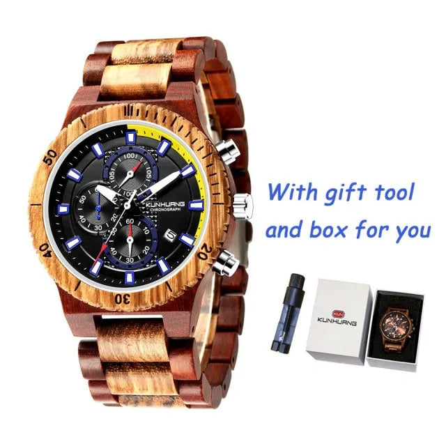 Wooden Quartz Watch