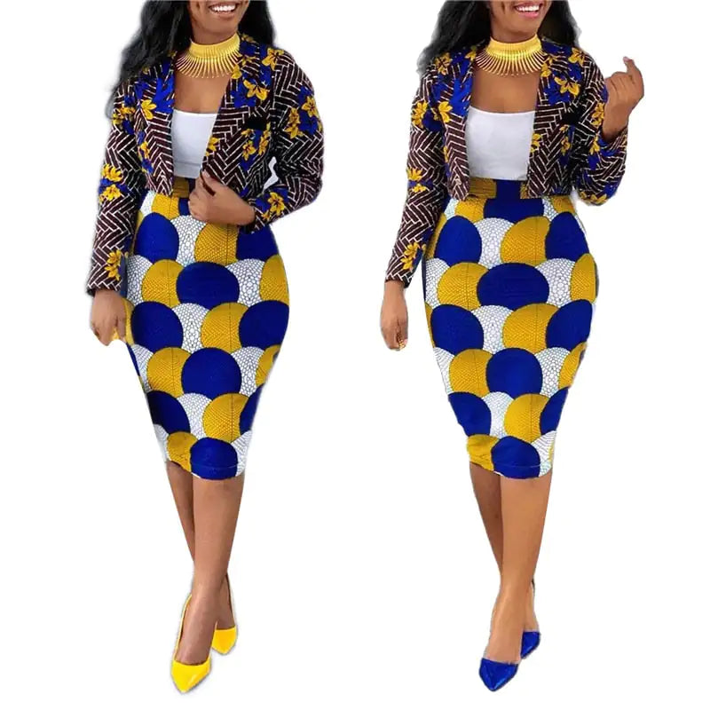Women's 2-Piece Multicolor Set