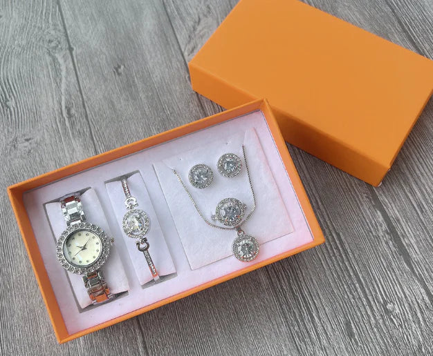 Rose Gold Wristwatch Set