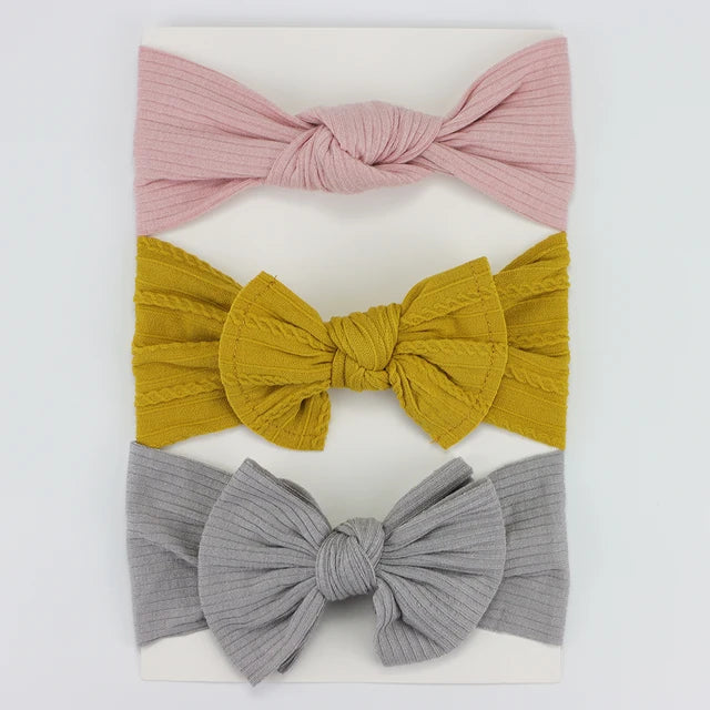 Girl's 3-Piece Bow Set