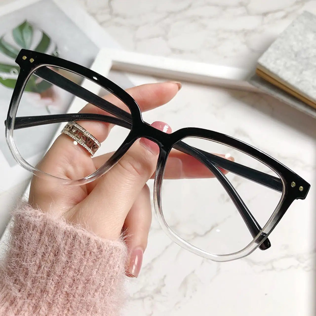 Square Myopia Glasses