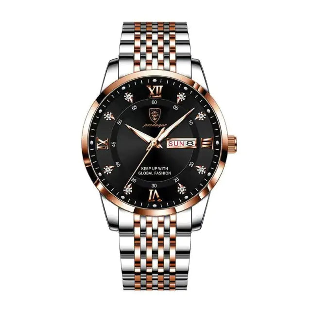 Sleek Stainless Steel Watch