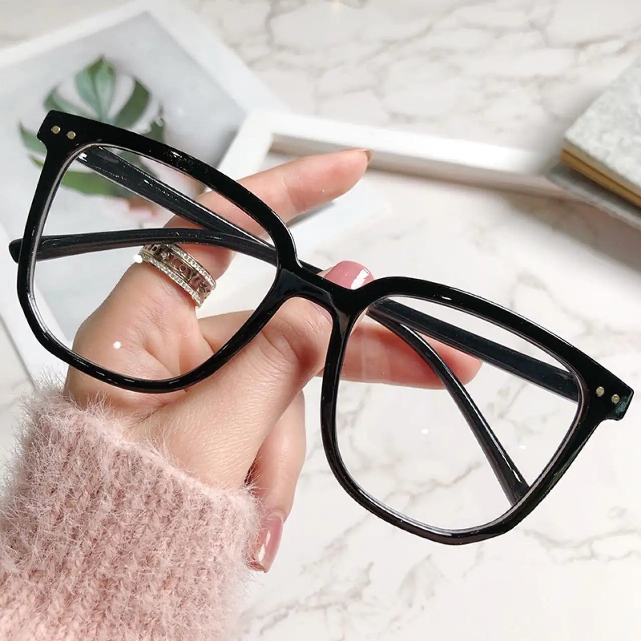 Square Myopia Glasses