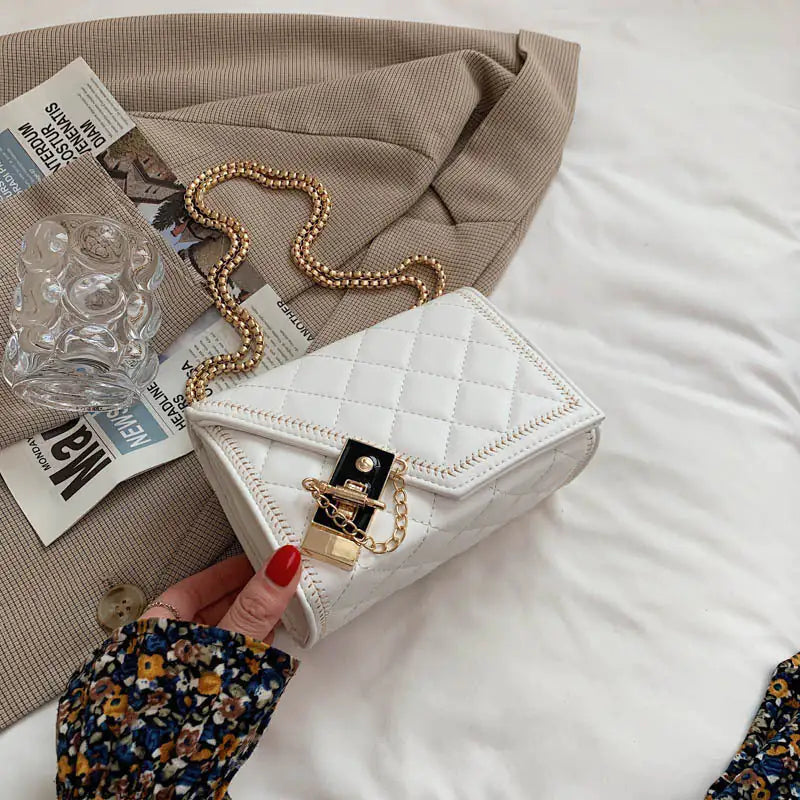Chain Messenger Crossbody