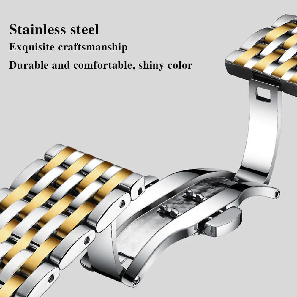 Sleek Stainless Steel Watch