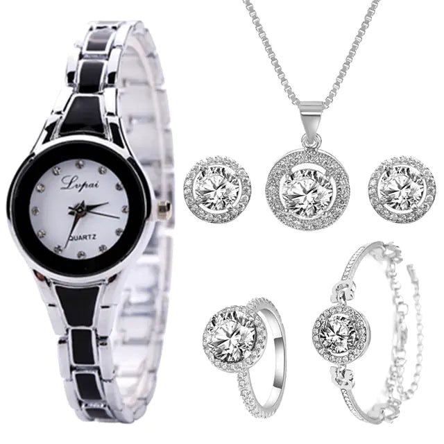 Rose Gold Wristwatch Set