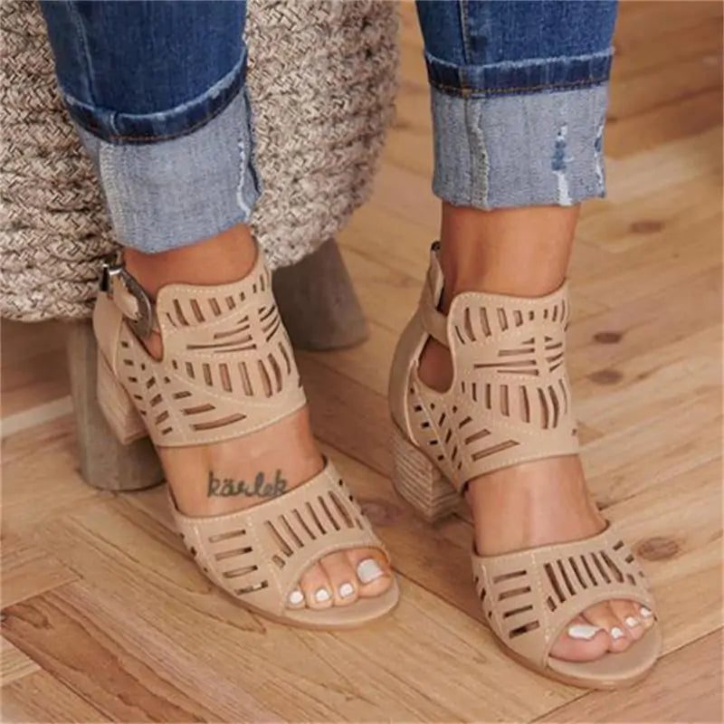 Hollow Out Sandals