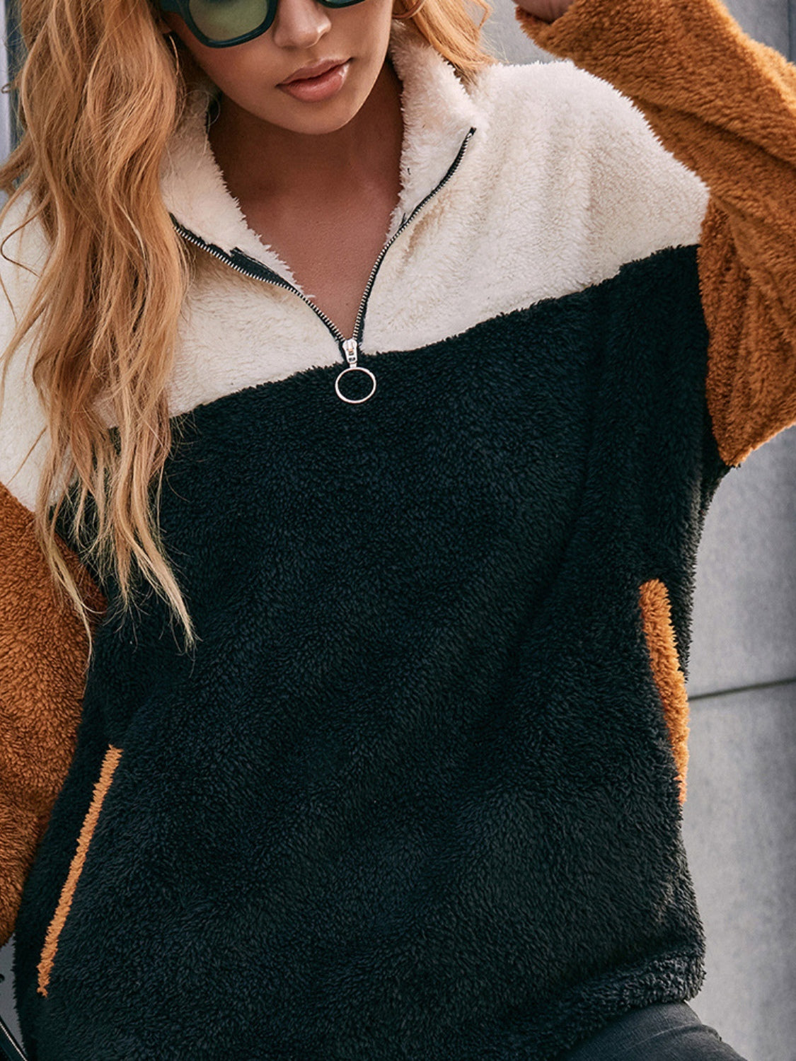 Color Block Sweatshirt