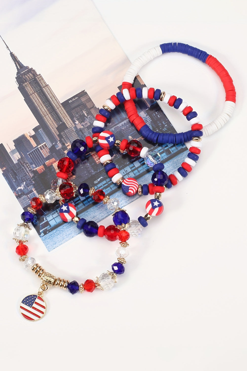 Flag Multilayered Bracelet