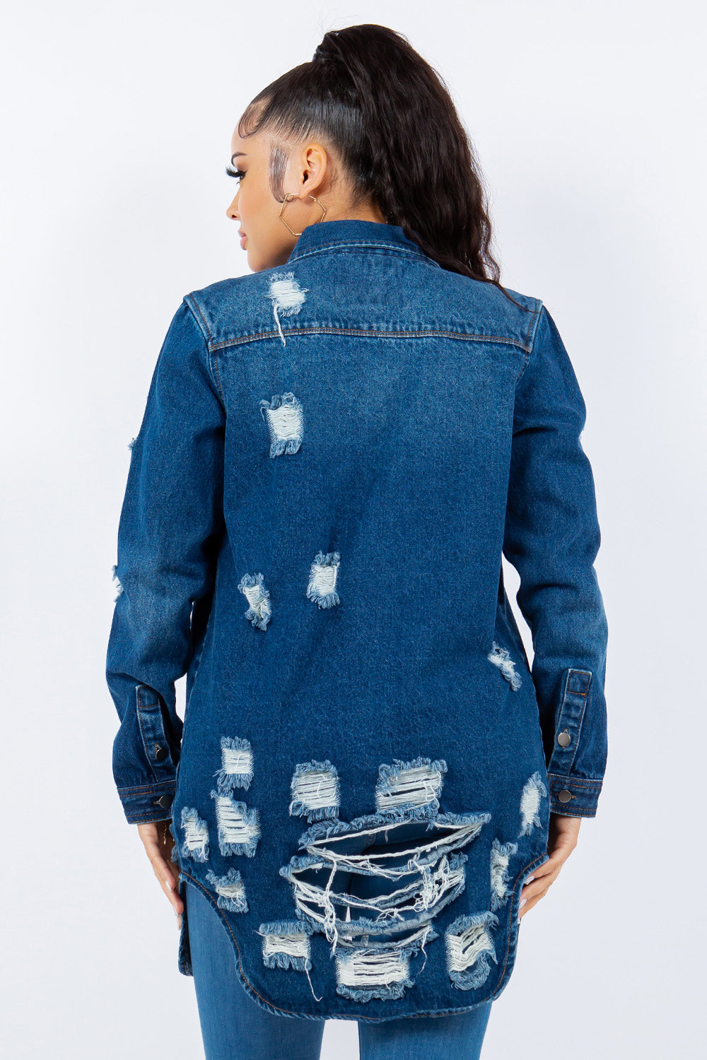 Deep Blue Denim Jacket