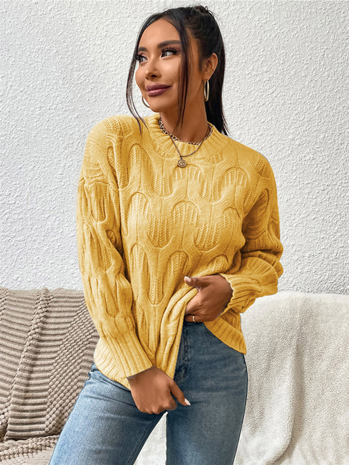"The Round Neck" Sweater