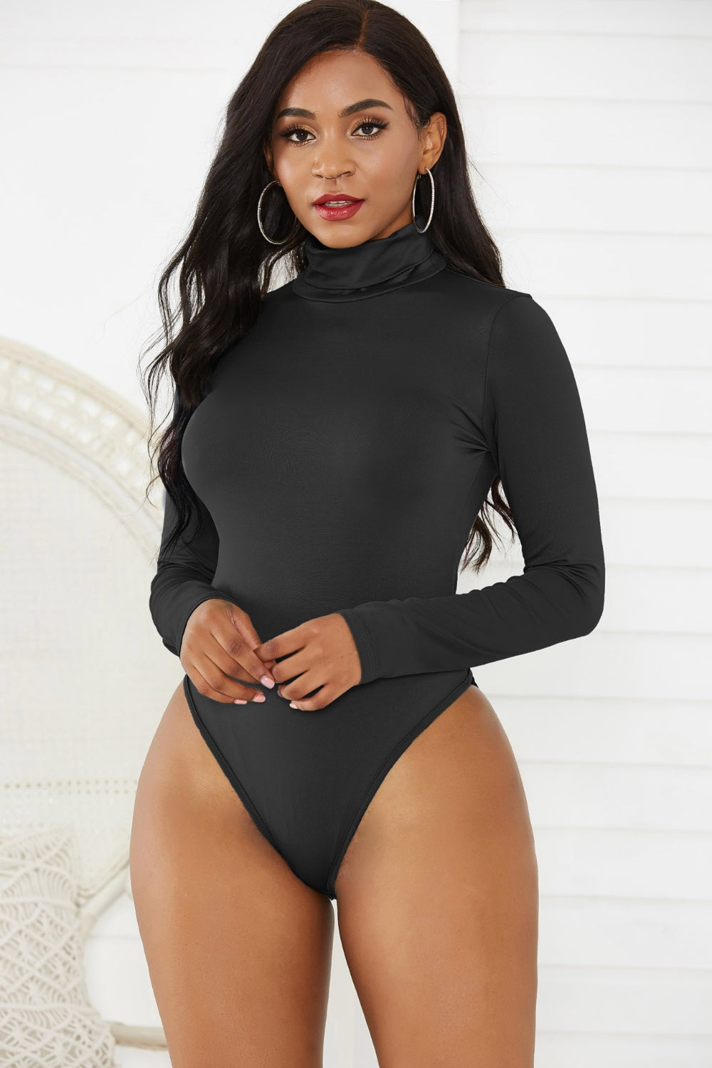 Turtleneck Bodysuit