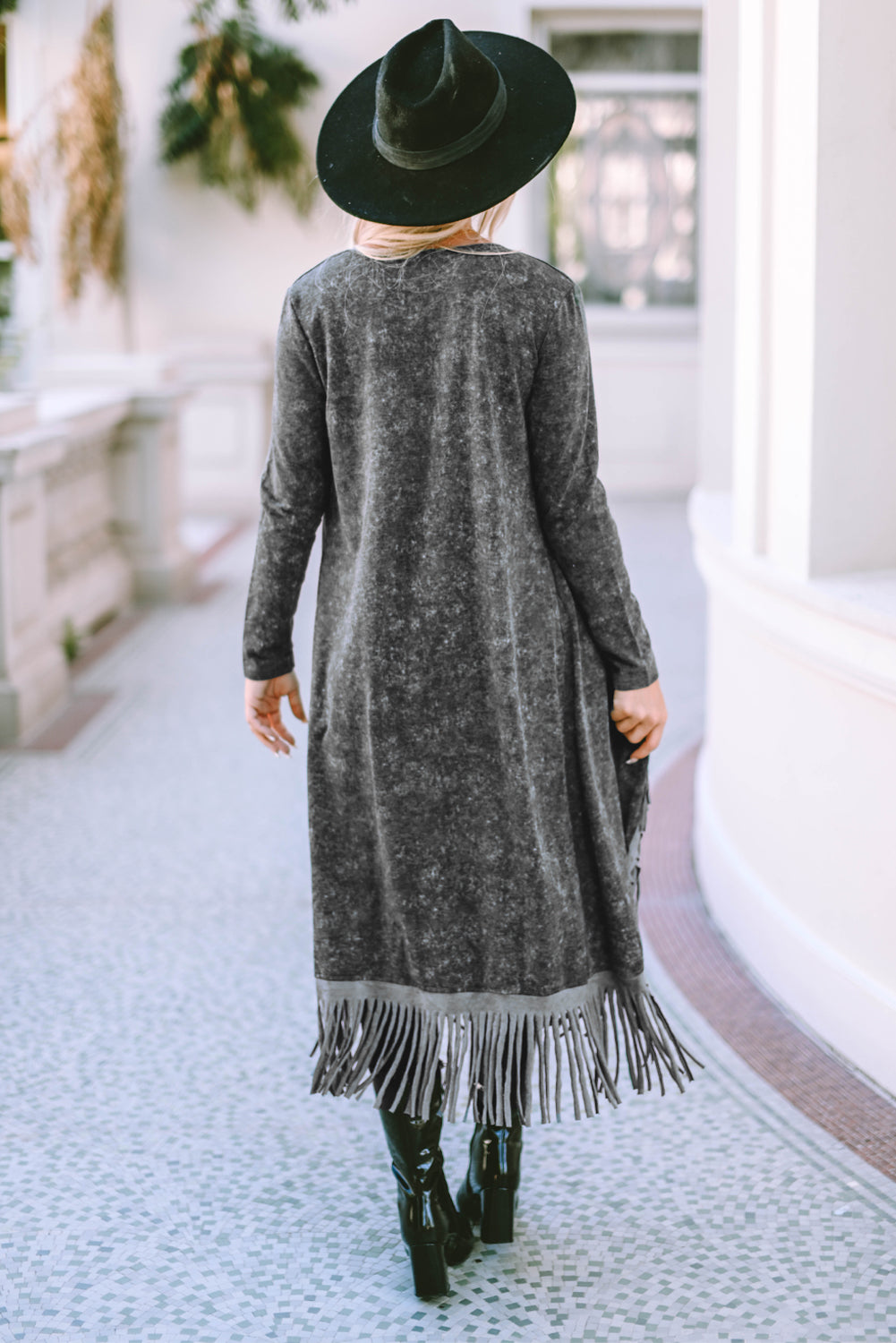 Fringe Detail Cardigan