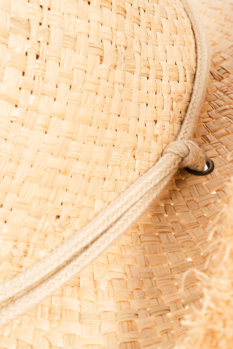 Adjustable Strap & Weave Hat