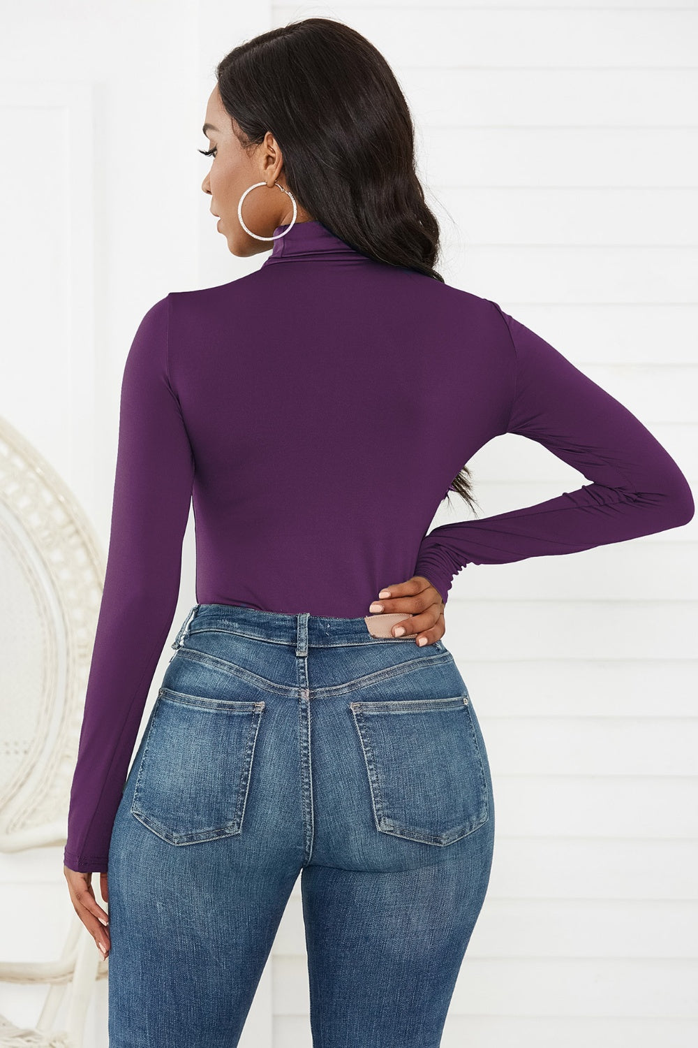 Turtleneck Bodysuit