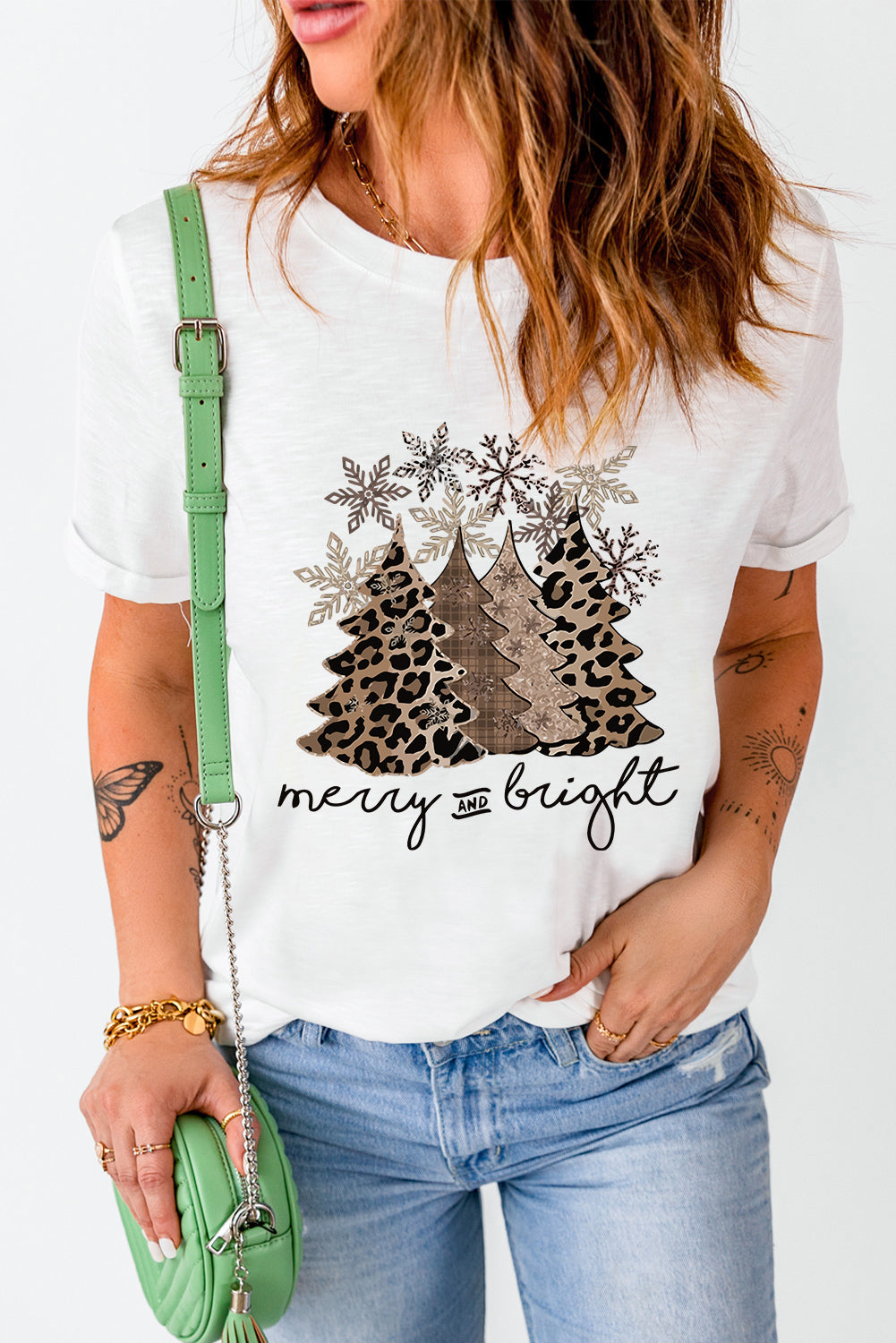 Leopard Christmas Graphic