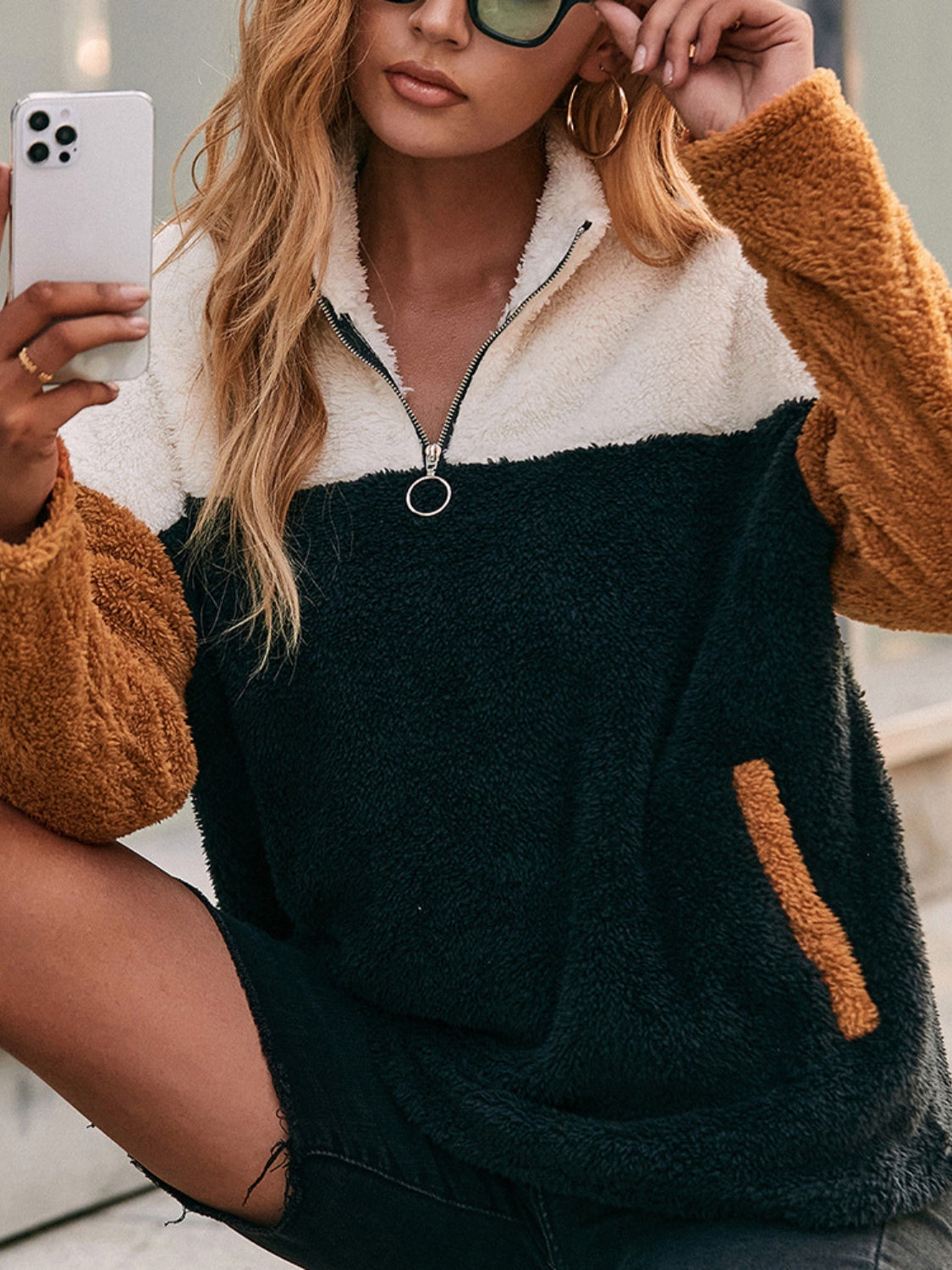 Color Block Sweatshirt