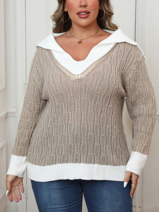 (PS) Collared Sweater
