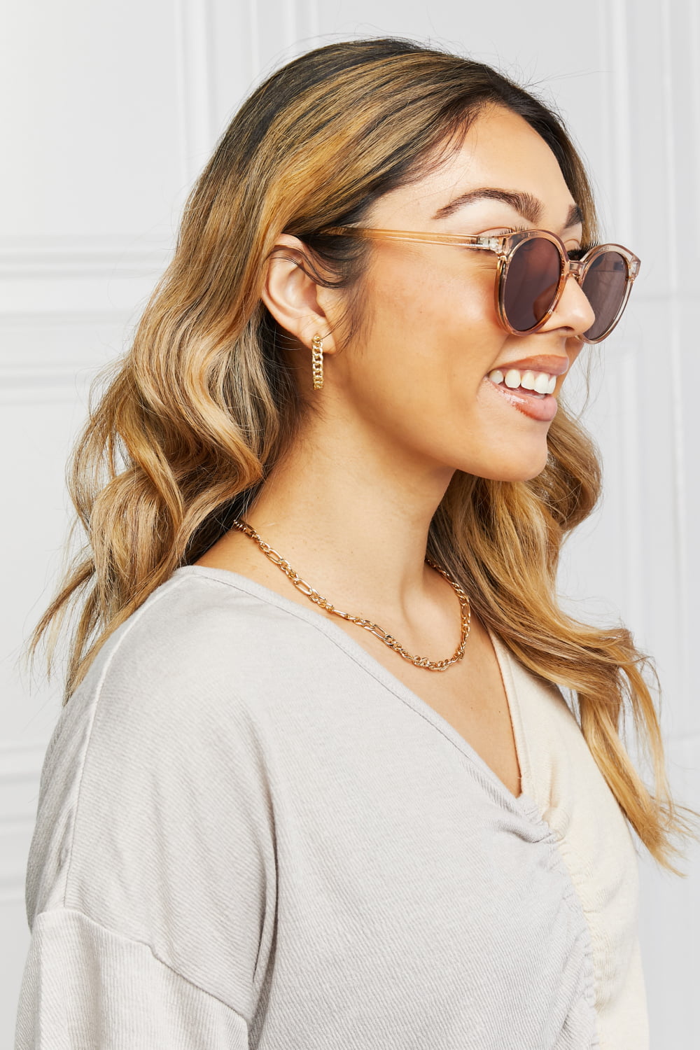 Round Frame Sunglasses