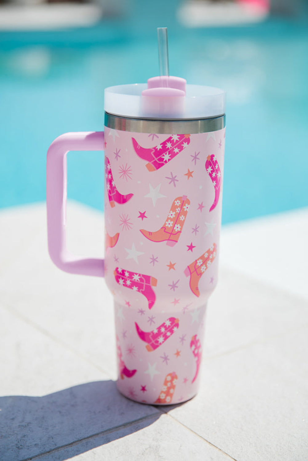 Cowgirl Boot Tumbler (40oz)