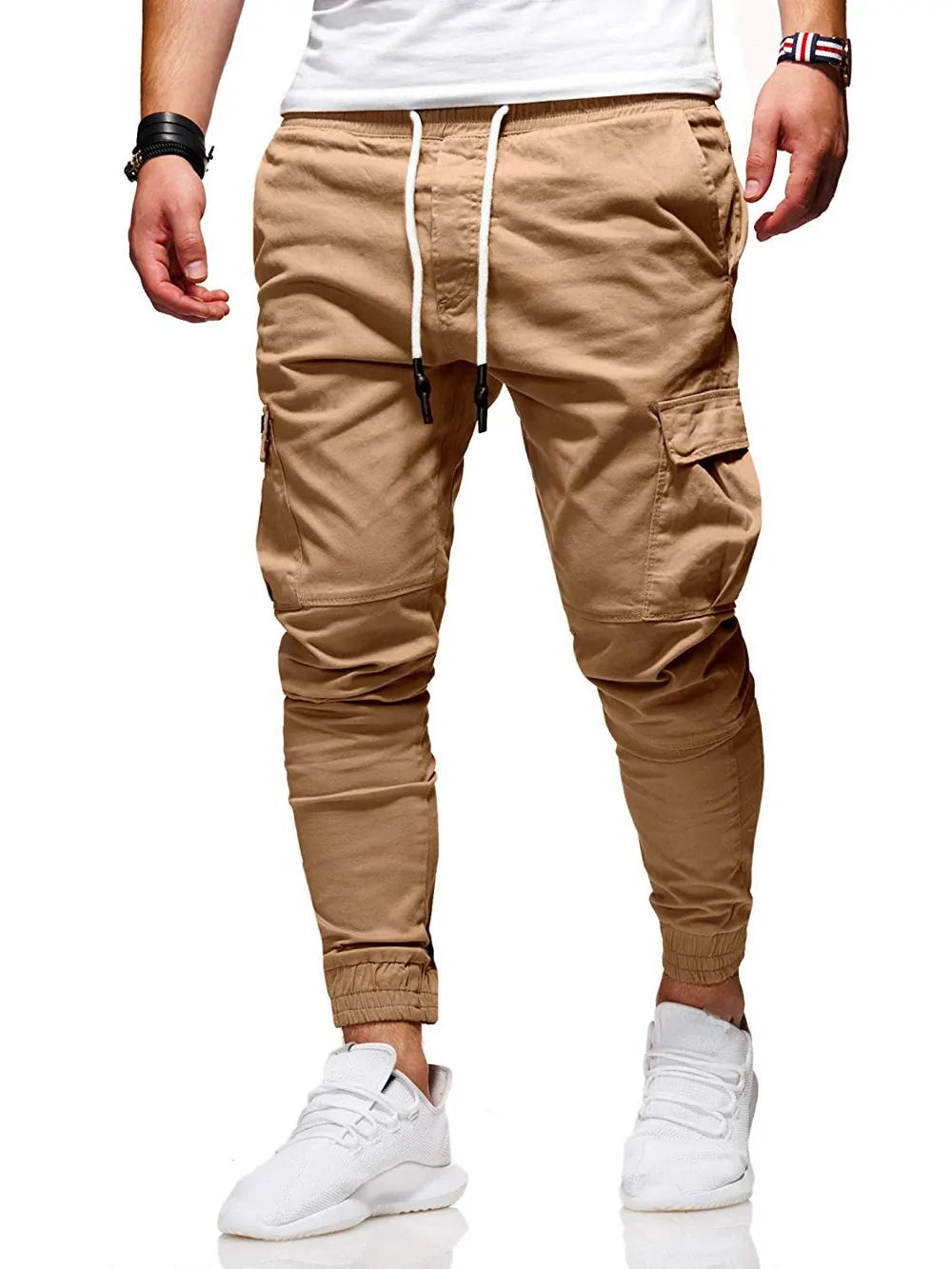 Multi-Pocket Cargo Joggers