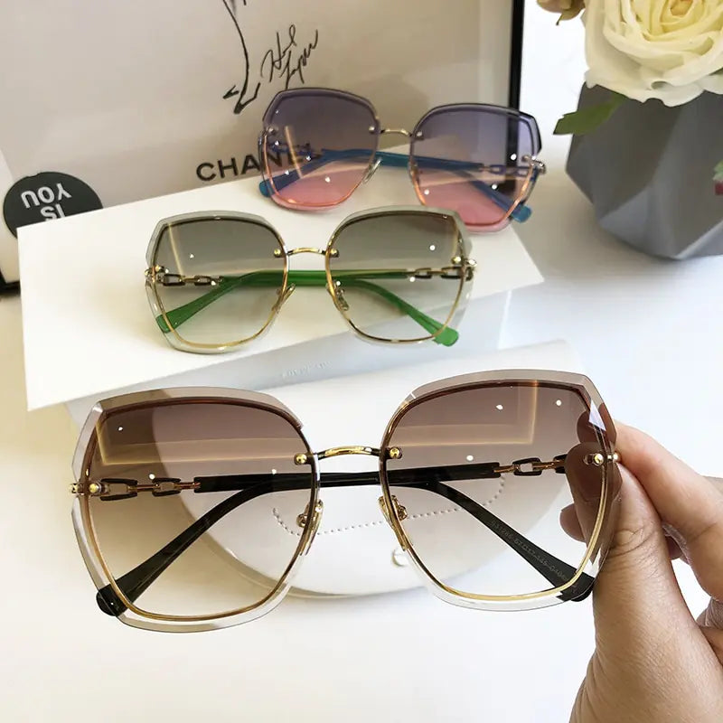 Rimless Sunglasses