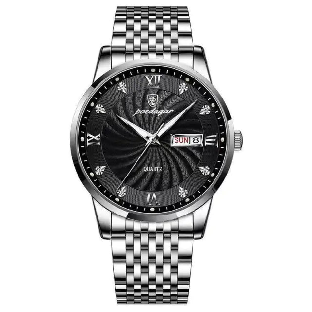 Sleek Stainless Steel Watch