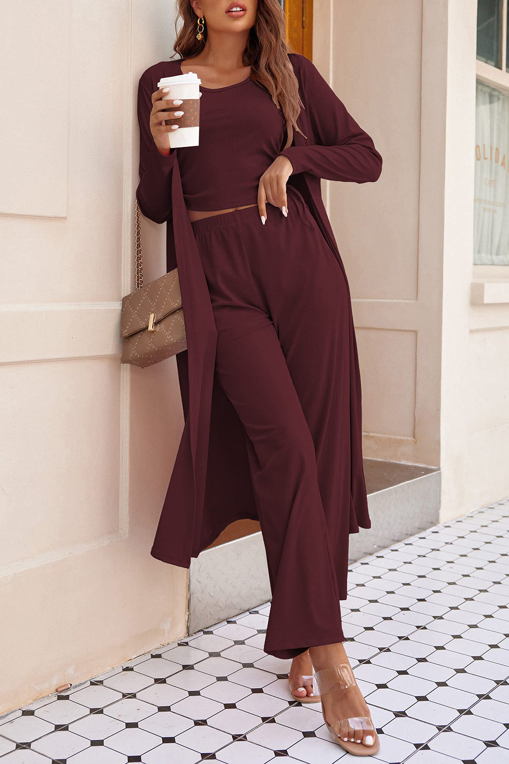 Drawstring Tank & Pants Set