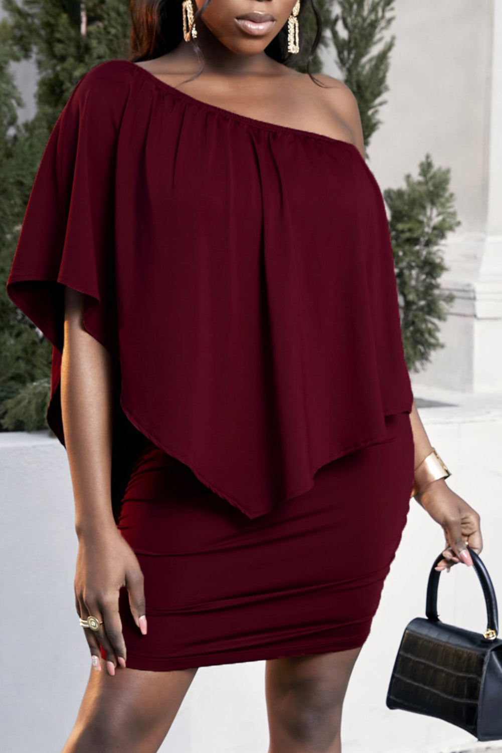 (PS) One-Shoulder Mini Dress