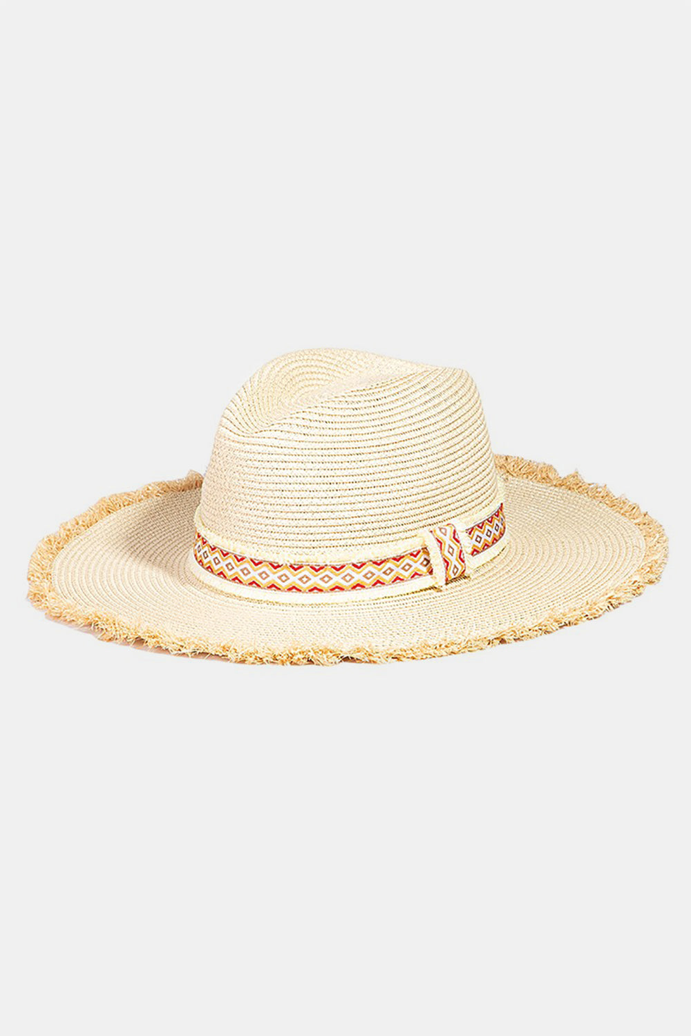 Geometric Hem Hat
