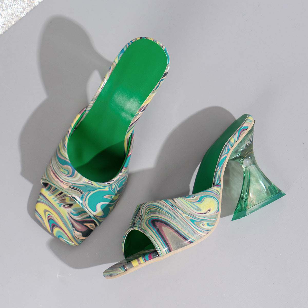 Contrast Sandals