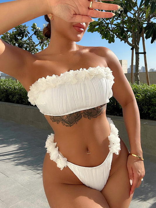 The Fluffy Bikini Set